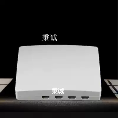Fiber optic terminal box 4-port SC fiber optic cable terminal box Fiber optic junction box Connection box Fiber fusion box welding box sorting line box