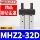 xylanh mal32x125 Xi lanh ngón tay khí nén loại SMC MHZ2-10D16d20d25d32D40D kẹp thao tác song song HFZ xylanh mal32x125 xi lanh khí nén vuông