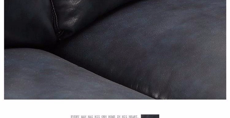 Sofa da màu nâu rộng của Mỹ, lớp da phòng khách bằng da nghệ thuật kết hợp sofa nội thất căn hộ nhỏ ba người S092 - Ghế sô pha mẫu ghế sofa đẹp