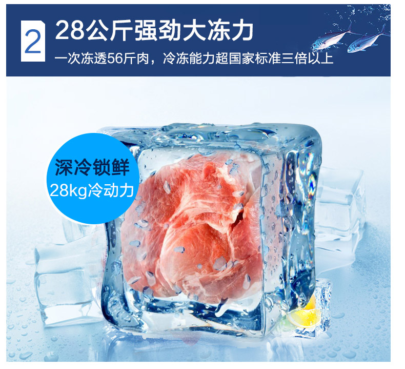 Máy làm lạnh gia dụng Aucma / Aucma BC / BD-202SFA Tủ đông công suất lớn Máy làm lạnh nhiệt độ cực thấp - Tủ đông sanaky tủ đông