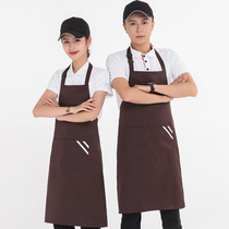 Apron custom logo printing custom nail milk tea shop overalls women men home kitchen waterproof waist custom