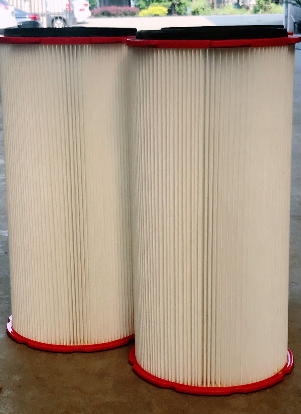 Filter Cartridge Six-Ear Quick Detached Chuck Filter Cartridge Dry Smoke Purifier Blow Dust Cleaner Filter Cylinder High Temperature Resistant Fire Filter Cartridge