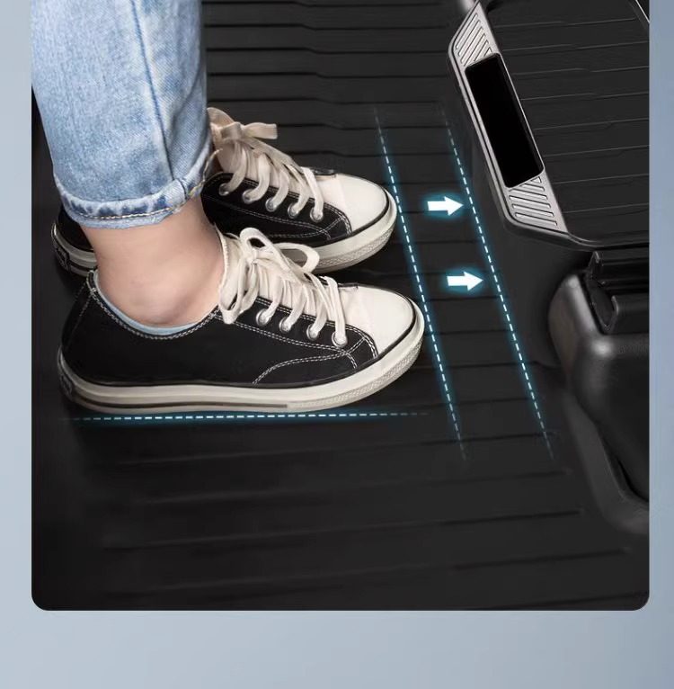 Suitable for Tesla Model Y Rear Storage Box Storage Box New Version Car Trash Can Modification Factory Accessories