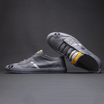 Summer new cloth shoes mens personalized fashion trendy mens shoes Internet celebrity slip-on all-match breathable canvas shoes comfortable sneakers