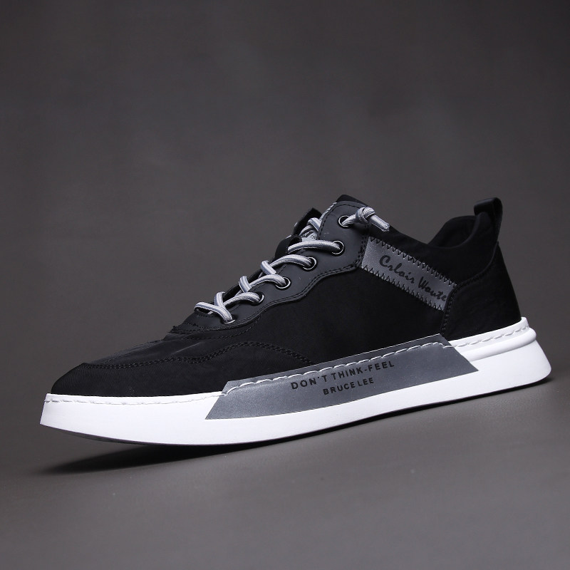 Spring new canvas shoes and Korean edition trend of a casual plate shoes in the summer of 2021 with breathable men's tide shoes