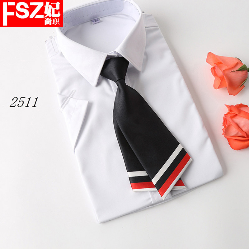 Han Edition Career Positive Dress Lady Petty Collar Business Collar Work Dress Work Dress Work Suit Double Piece Flower Tie Tide