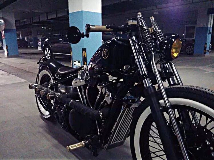 "Tùy chỉnh riêng" xe máy bobber retro sửa đổi triển lãm Harley sửa đổi Iron Horse 400 - mortorcycles