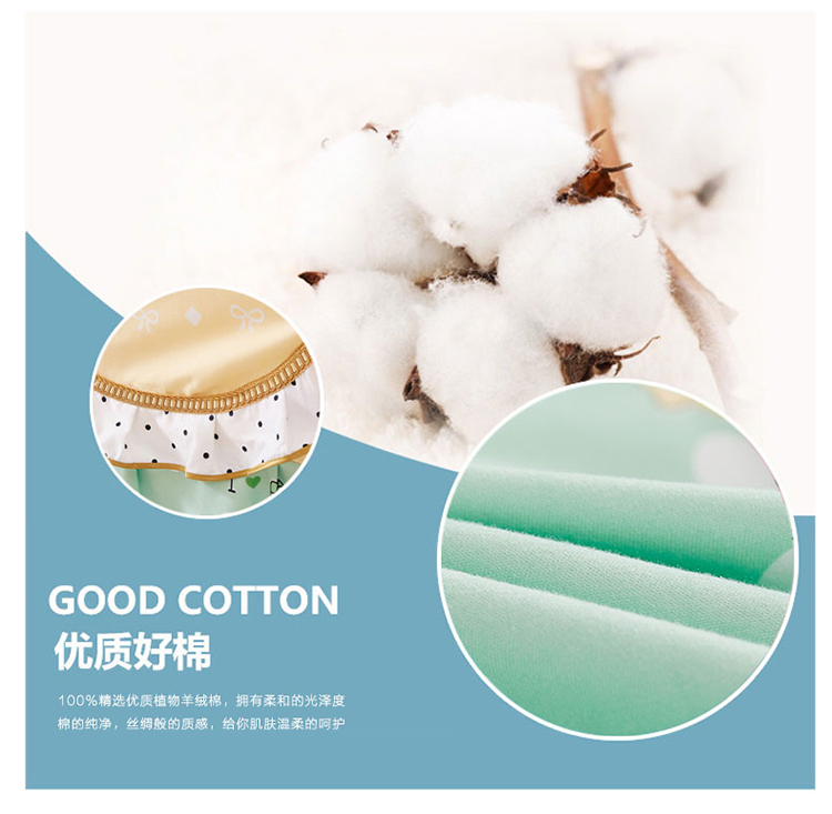 Váy ngủ cotton đơn mảnh đôi chống trượt 1.8m2.0 m nông thôn gió trải giường đơn giản bọc nệm công chúa gió - Váy Petti ga giường có viền