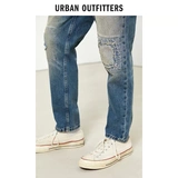 Bdg Retro Ruped Dad Pants Jeans Uo Старая простая и легкая в использовании воды, вымыть джинсы танина Новая модель