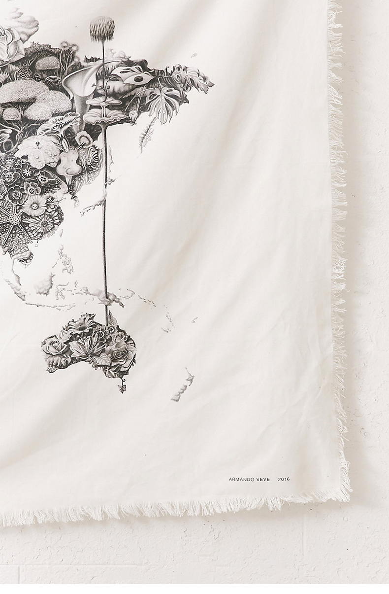 Urban Outfitters Armando đồ bông tấm thảm tấm thảm của Mỹ ngôi nhà mới hiện đại nhỏ gọn - Tapestry thảm trang trí phòng khách đẹp