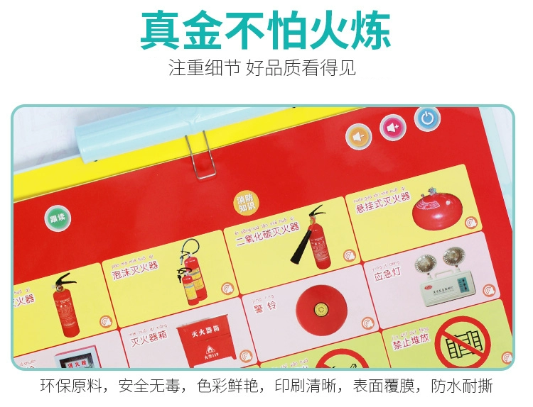 Trung Quốc bính âm thanh biểu đồ tường trẻ nhỏ nhận thức giác ngộ giáo dục sớm thanh nhạc bé nhìn biết chữ đồ chơi bảng chữ cái - Đồ chơi giáo dục sớm / robot do choi thong minh