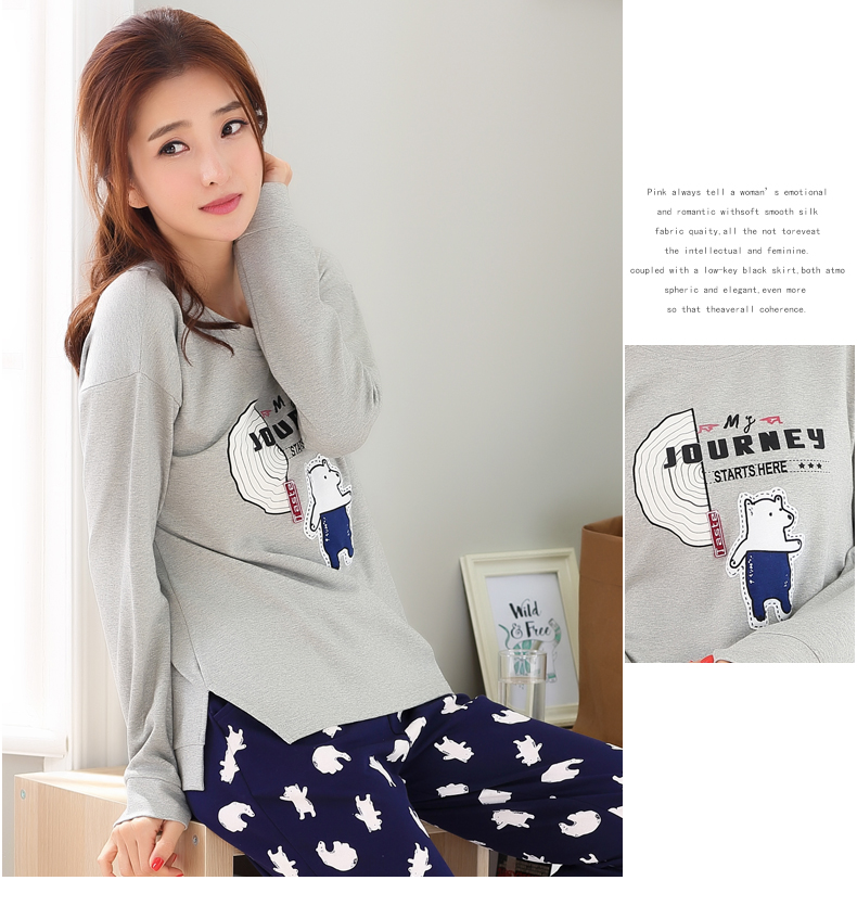 Pyjama mixte en Coton à manches longues - Ref 3004944 Image 20