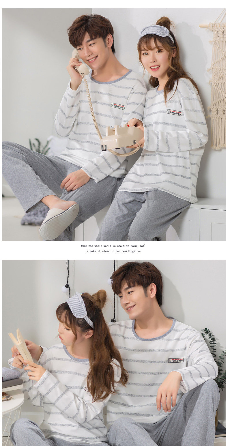 Pyjama mixte en Coton à manches longues - Ref 3004434 Image 14