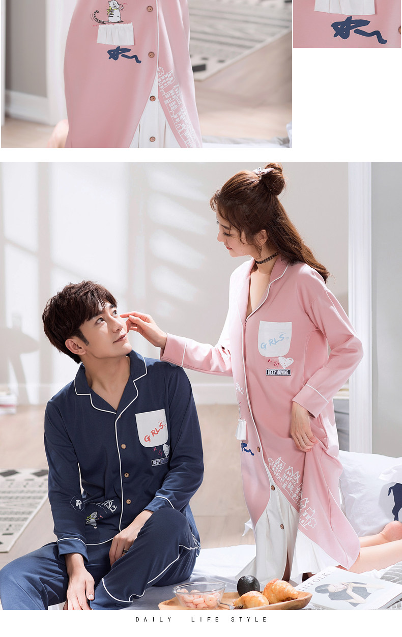 Pyjama mixte en Coton à manches longues - Ref 3004432 Image 11