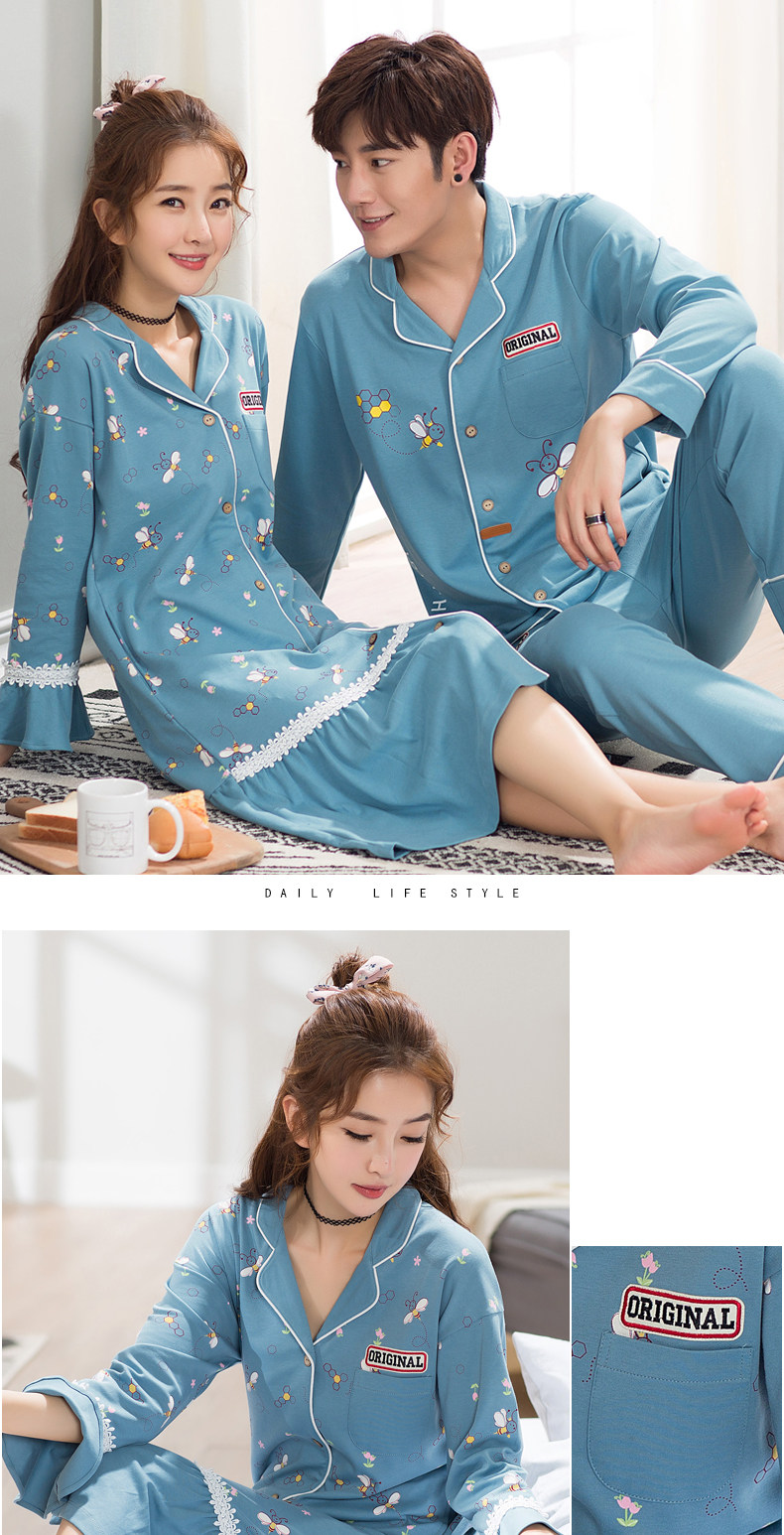 Pyjama mixte en Coton à manches longues - Ref 3004432 Image 16