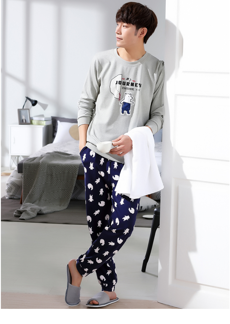 Pyjama mixte en Coton à manches longues - Ref 3004944 Image 21