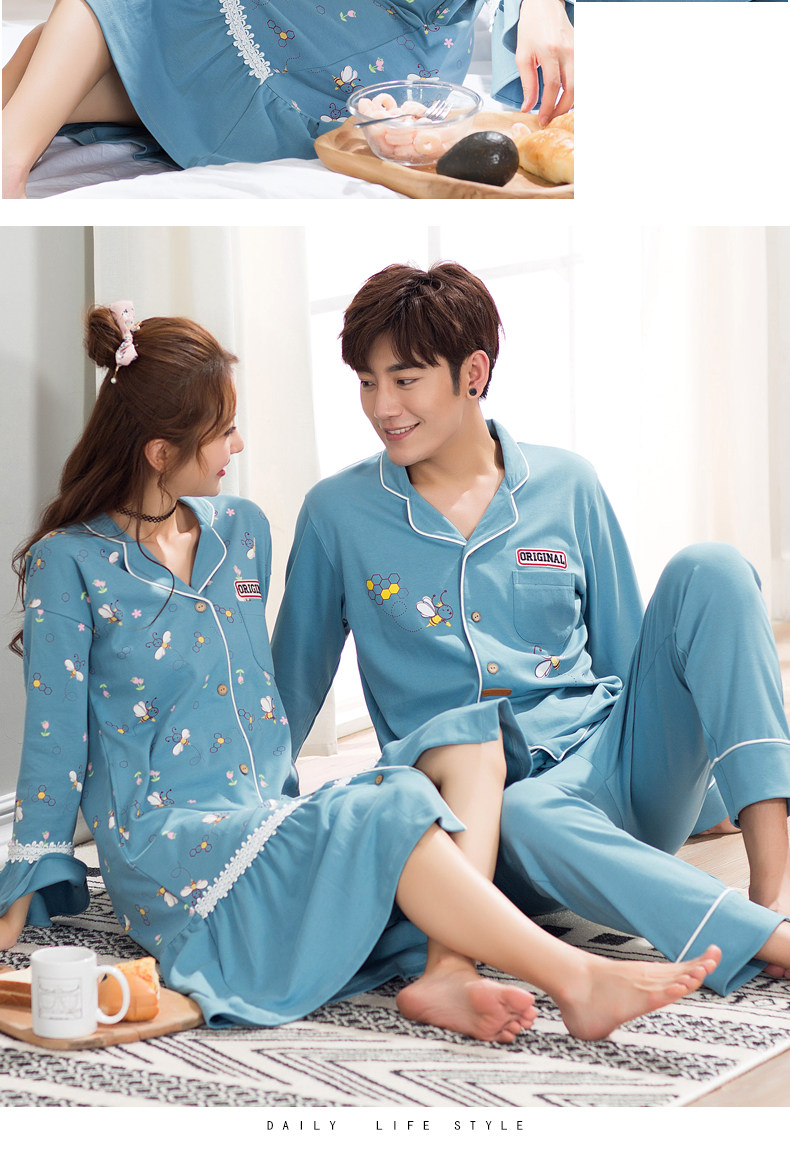 Pyjama mixte en Coton à manches longues - Ref 3004432 Image 17