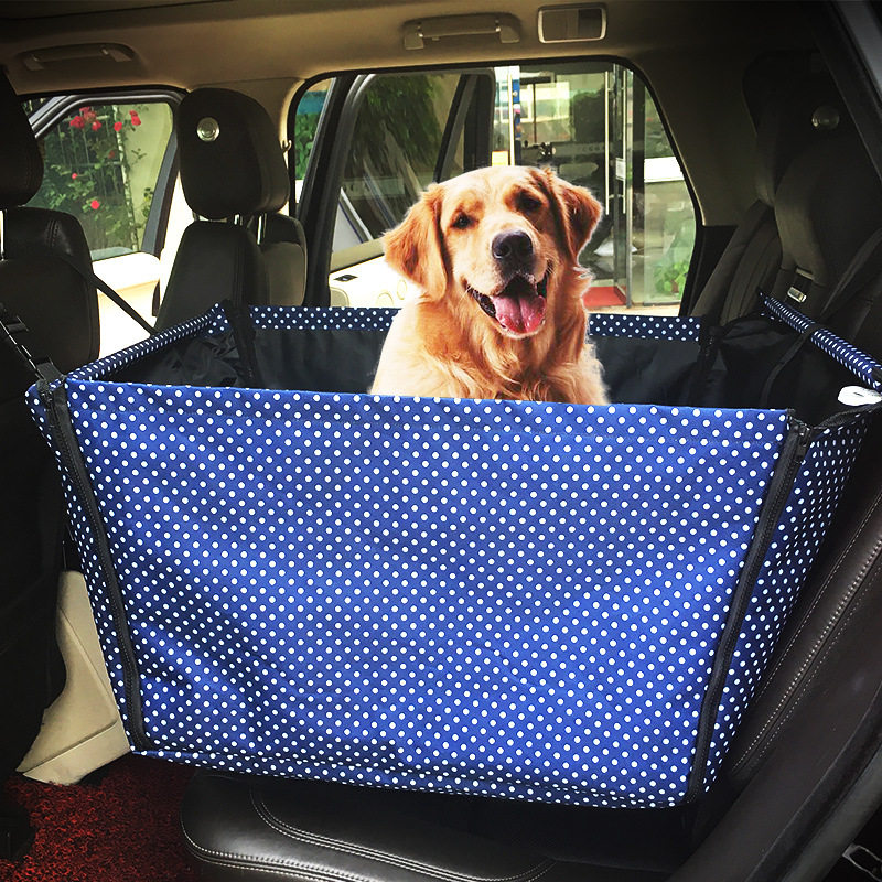 Pet On-board Bag Outgoing Waterproof Dog Mat Hanging Bag Double Layer Thickened Portable Folding Dog Bag Pet Out Portable Bag