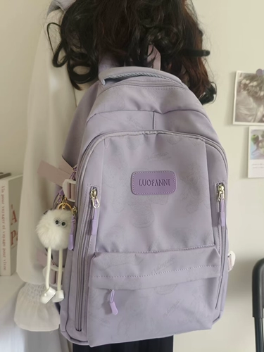 Ранец, универсальная сумка через плечо, дизайнерский ноутбук для школьников, для средней школы, с медвежатами, подходит для студента