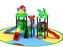 Kindergarten Combo Slide Cell Non Mark Children Castle Amusement Equipment Water Park Outdoor Autumn Thousands Slide