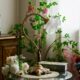 Vintage French Retro Table Lamp, Medieval Brass Pastoral Style Rose Atmosphere Living Room Bedroom Bedside Table Lamp