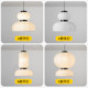 Japanese Wabi-Sabi Style Restaurant Pendant Light Designer Lantern Rice Paper Lamp Noguchi Isamu Art Decoration Bar Table Lamp