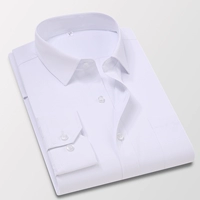 Длинный белый (с карманом) 6619