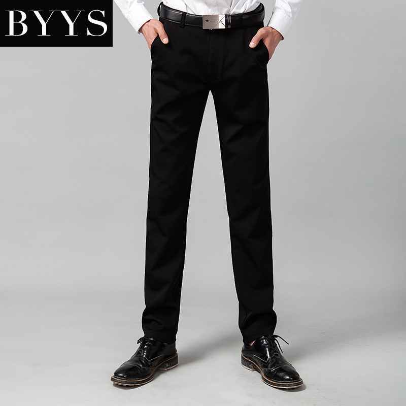 Men's pants male Korean version Trend 100 lap casual pants men's summer slim fit small footed young business Western pants male