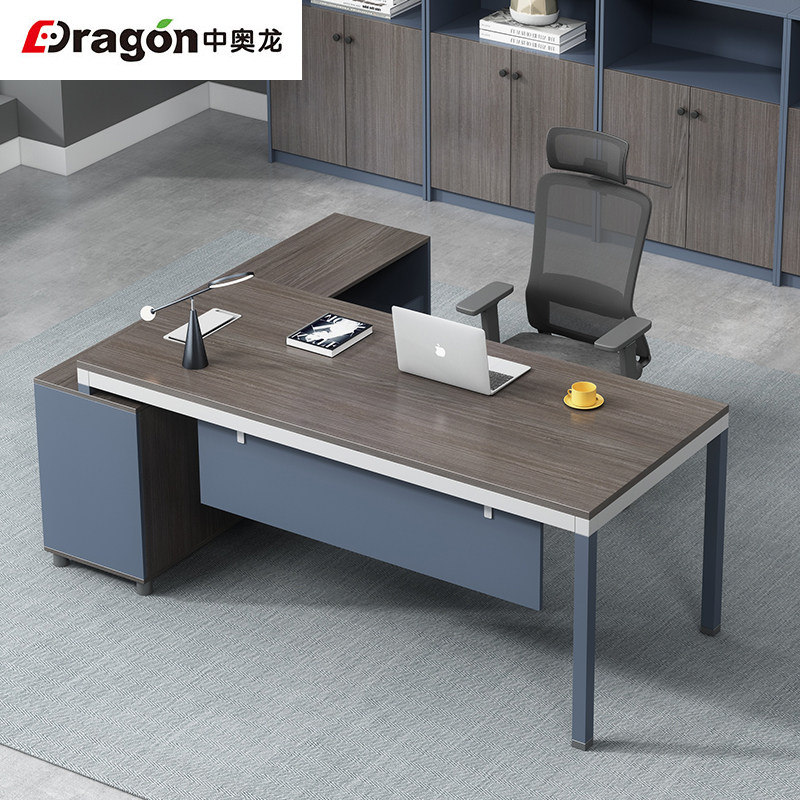 Boss Desk DeskDeskSimple Modern Table & Chair Combination Office Furniture President Table Manager Table Manager Table