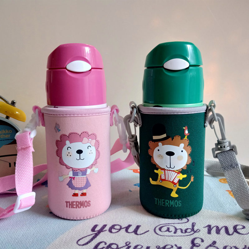 Board Dresser 355360 400ml Child straw insulated cup Special protective sheath anti-fall cup abrasion-resistant section-Taobao