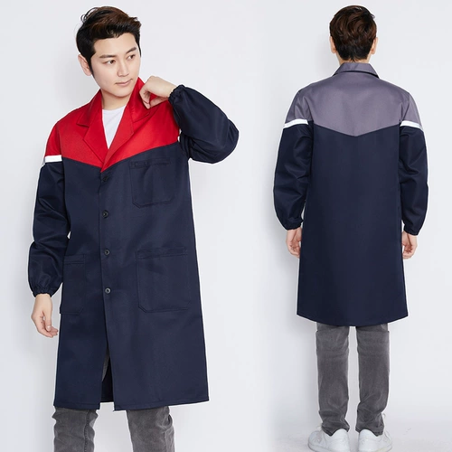 Длинный износостойкий нагрудник для работы, делается под заказ, длина макси