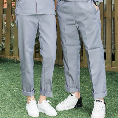 Комбинезон подходит для мужчин и женщин, осенние износостойкие искусственные штаны, делается под заказ