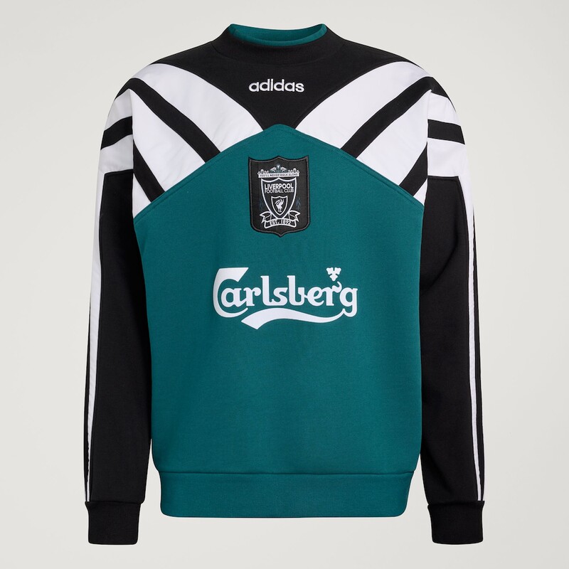 Liverpool 95/96 Season Official Authentic Replica Trendy Football Retro Casual Sports Sweatshirt Ka8098