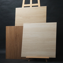 Nordic stripe imitation wood grain tile bedroom non-slip floor tile toilet bathroom wall tile guest restaurant balcony pull groove brick