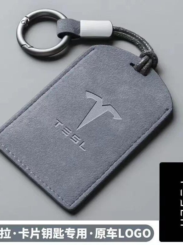 Proximity card TESLA Tesla Model 3/Y card key cover Model X/S remote control key bag suede