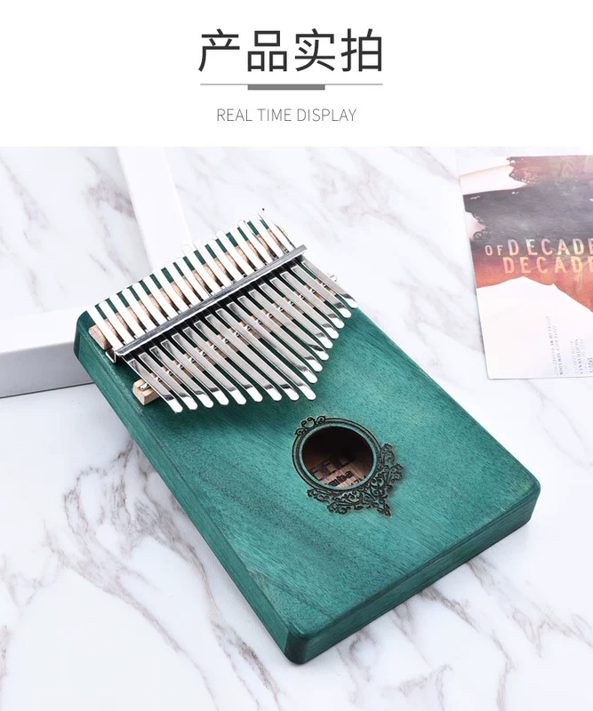 Kalimba ngón tay cái đào đào lõi cầm tay Châu Phi 17 âm thanh Kalimba tay quay số nhạc cụ kalimba rung piano - Nhạc cụ phương Tây