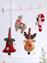 Christmas decorations childrens gifts Christmas tree decoration doll pendant bar Mall Grand Decoration