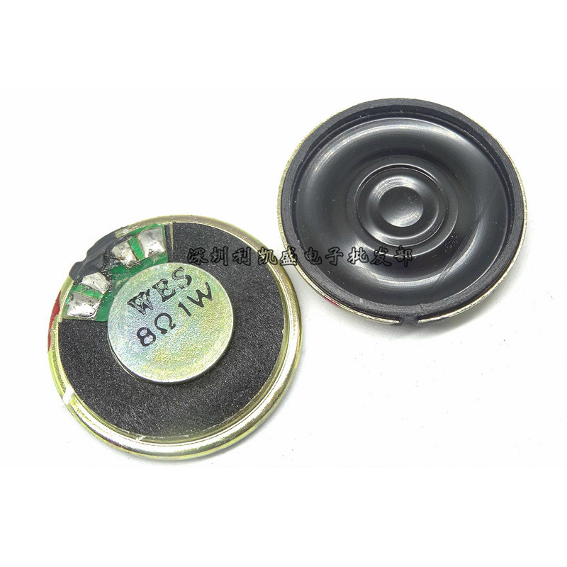 1W 8R 8 Euro small speaker diameter 28MM 2 8CM doorbell speaker mobile portable DVD EVD
