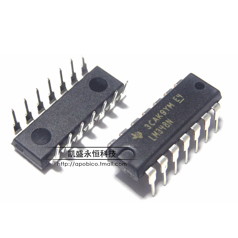 In-line LM348N DIP-14 Linear operational amplifier buffer New import original TI Texas