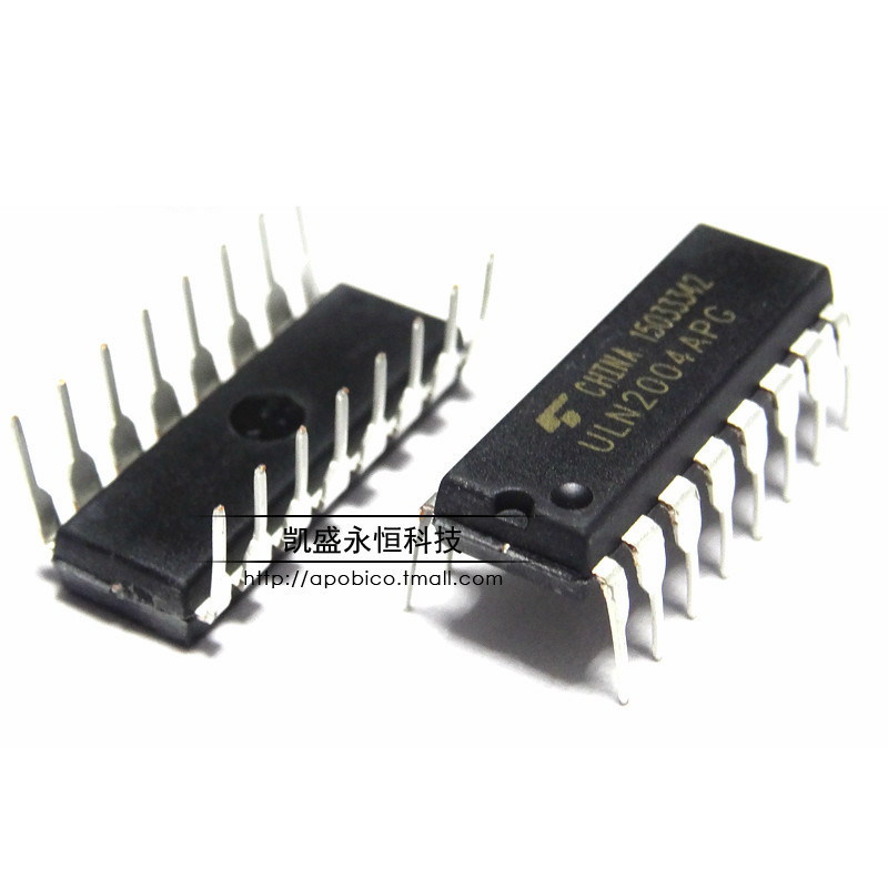 Straight inserts ULN2004 ULN2004APG DIP-16 2004 Darlington transistor array homemade