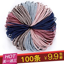 Hair Circle South Korean head rope Little freshener female system Jane about personality leather gluten hair rope headwear Hair Cute Rubber Fascia