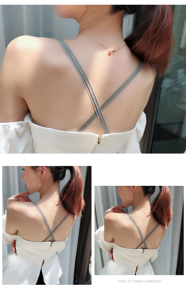 [Mua 2 tặng 1] Dây đeo vai ren gợi cảm treo cổ đồ lót có dây đeo chéo đẹp lưng dây đeo vai chống trượt cho bé gái đồ lót