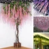 Hoa giả hoa wisteria mô phỏng hoa violet hoa nho mái nhà đám cưới trang trí trong nhà nho cảnh bố trí cây leo - Hoa nhân tạo / Cây / Trái cây