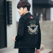 2021 Tide brand autumn winter jacket men Korean version trend thick handsome spring coat baseball suit mens clothing