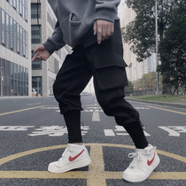 Long pants mens casual all-purpose bunches pants 2020 autumn and winter New Net Red Tide brand small feet Haren pants