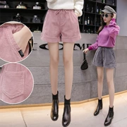 Đèn nhung quần nhung của phụ nữ quần nhung kẻ ống quần quần nhung nhung đèn lõi lõi Đinhxin đèn sao nhung quần nhung đèn