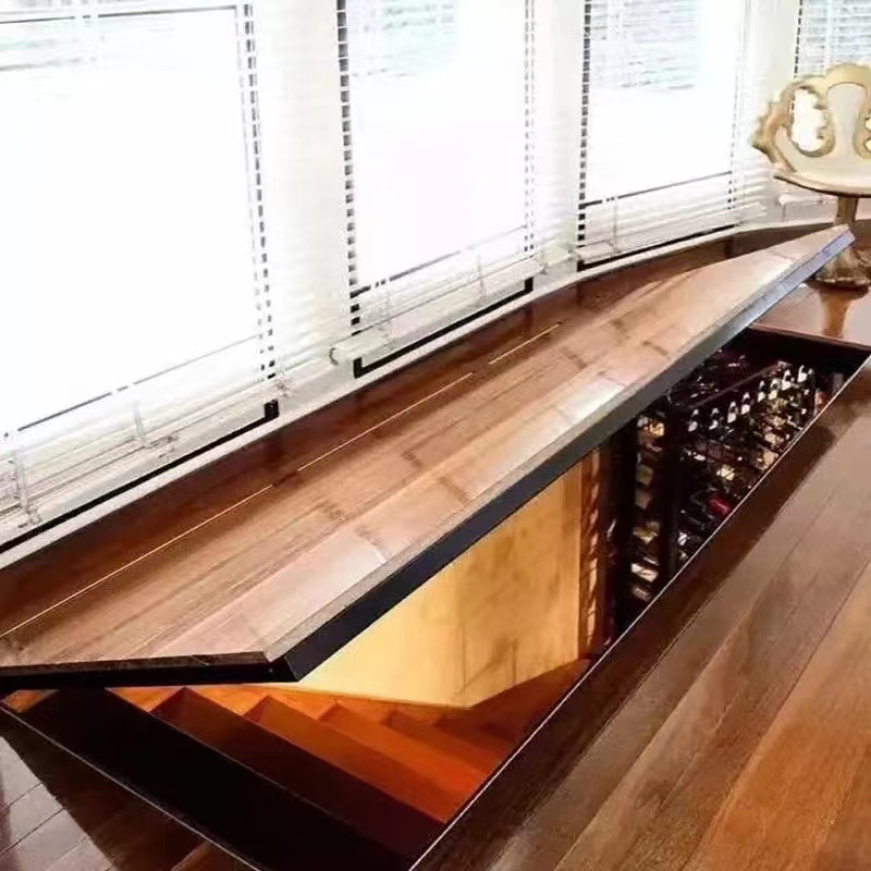 Basement Hidden Door, Wine Cellar Invisible Door, Secret Door, Electric Flip Cover Basement Hidden Door, Wine Cellar Invisible Door, Secret Door, Electric Flip Cover