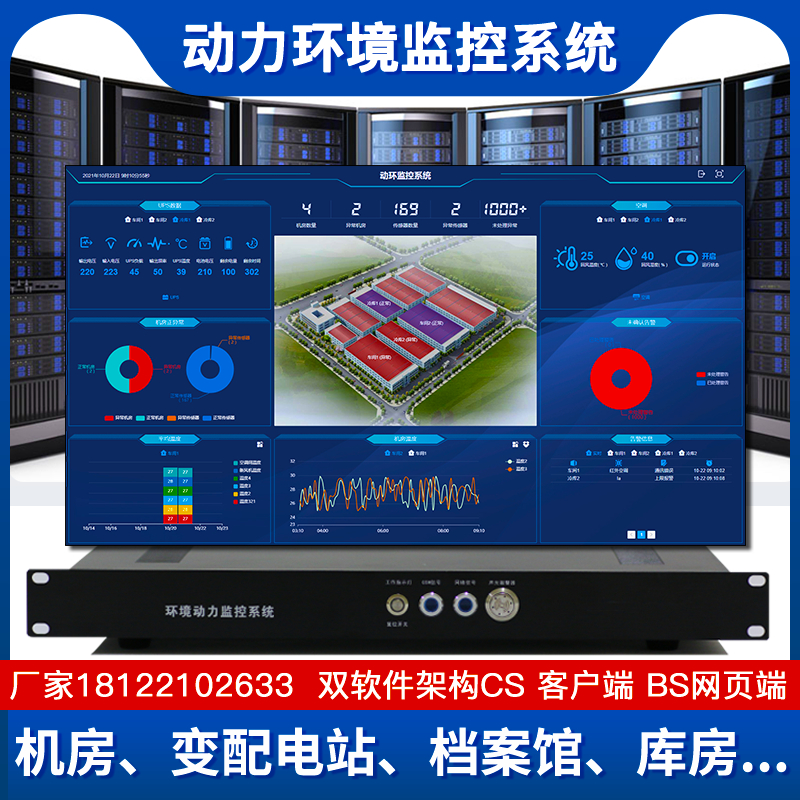 Engine room dynamic monitoring system Environmental host Temperature and humidity Smoke sensor water leakage City power UPS precision air conditioning alarm