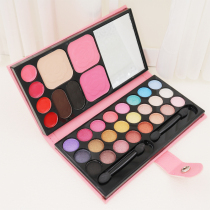 33 color makeup plate set student blush powder cake nude makeup earth color Pearl matte beginner set eye shadow plate