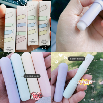 (4 branches 9 9 Yuan) Fragrance lasting light incense Girl Solid Balsamic Cream Student Blue Windbell Pocket Fragrant Cream Gift Box